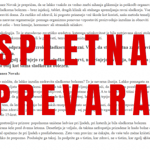 Opozorilo pred spletno prevaro
