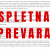 Opozorilo pred spletno prevaro