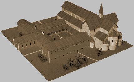 Romanski-model-samostana